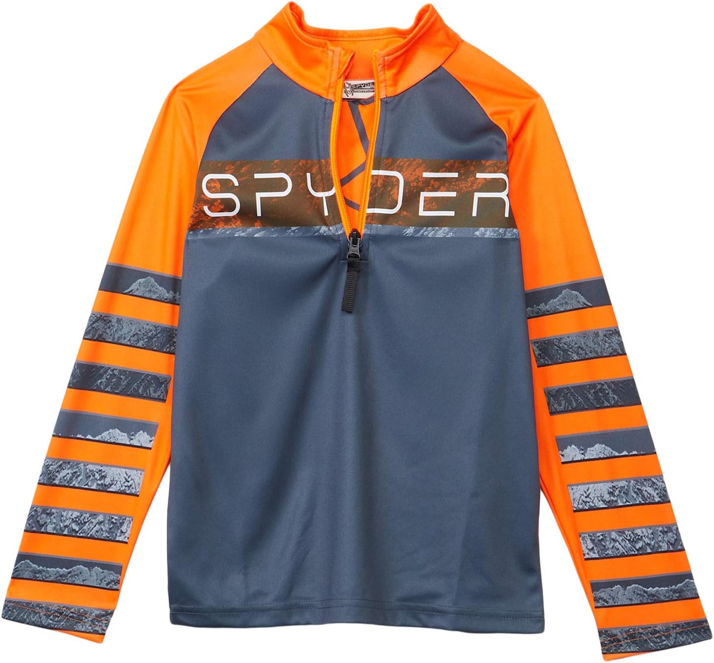 Spyder Boys Peak Zip T-Neck