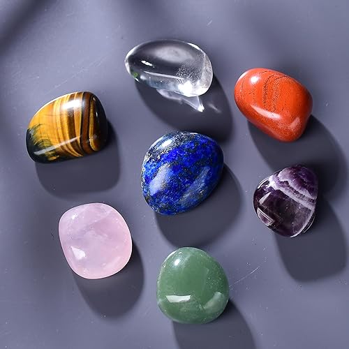 Miniatura 5 de Piedras pulidas de lapislázuli de 12 libra a granel de cristal curativo de 1-2 pulgadas, piedra preciosa áspera para reparación de reiki, meditación