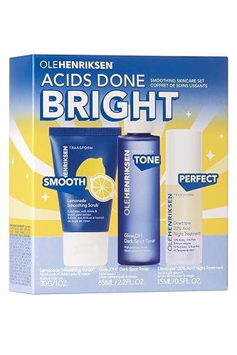 OLEHENRIKSEN Acids Done Bright Smoothing Skincare Set