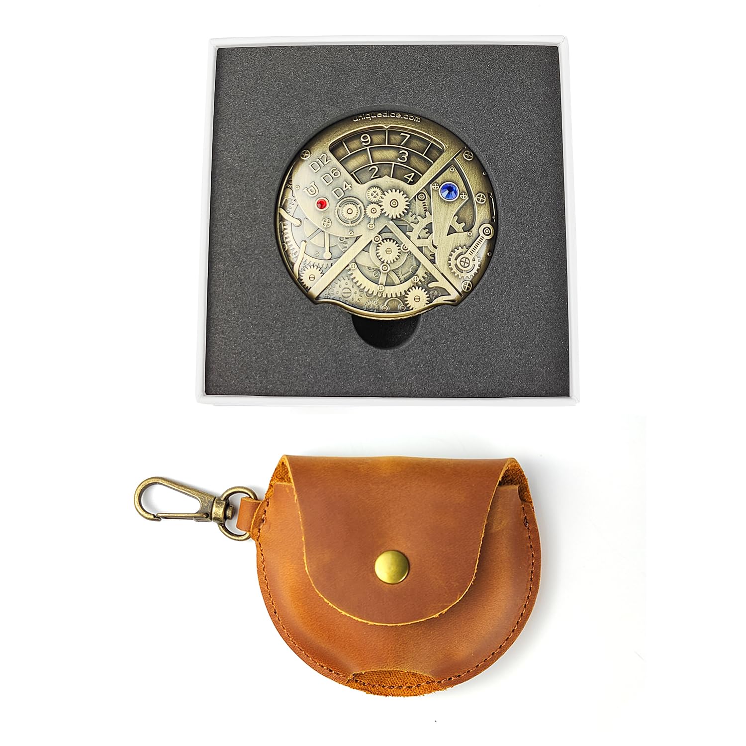 Dados únicos de Metal Ruleta Spinner para Dungeons and Dragons DCC DND Gifts Pocket Coin Theme Role Playing Gadget