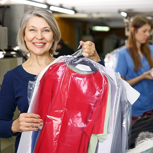 Miniatura 6 de Huhumy Bolsas de mudanza de ropa de alta resistencia de 24 x 40 pulgadas para transportar ropa de forma segura sin plegarse, resistentes al agua,