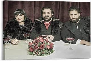 Vintage Nandor, 1Nadja And Laszlo Poster Canvas Painting Wall Art 36x24inch(90x60cm) Frame-style