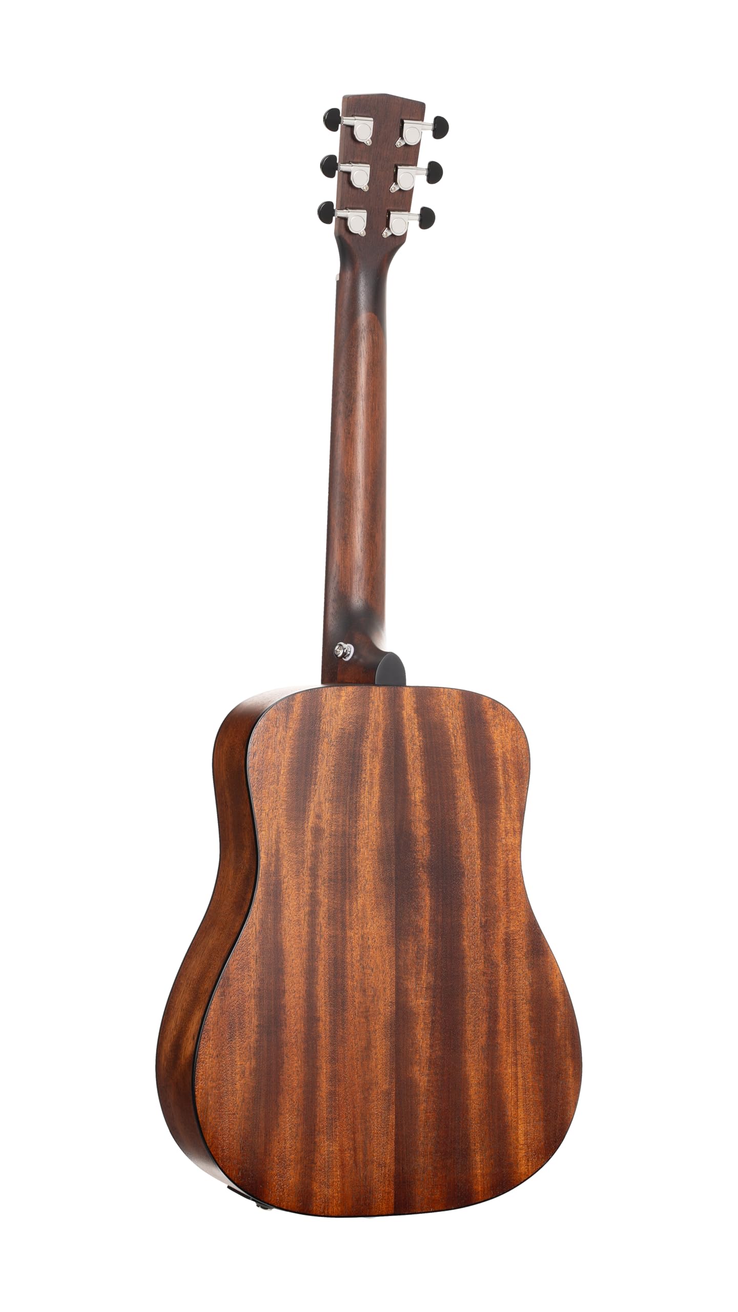 Cort Earthgo-OPBB Earth Go HyVibe H2 Akustik-E-Gitarre, offenporig, Braun mit Tasche