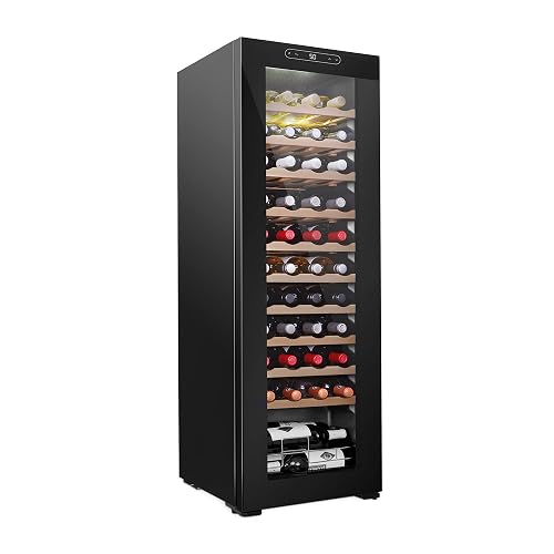 Schmecke 44 Bottle Compressor Wine Cooler Refrigerator | Large Freestanding