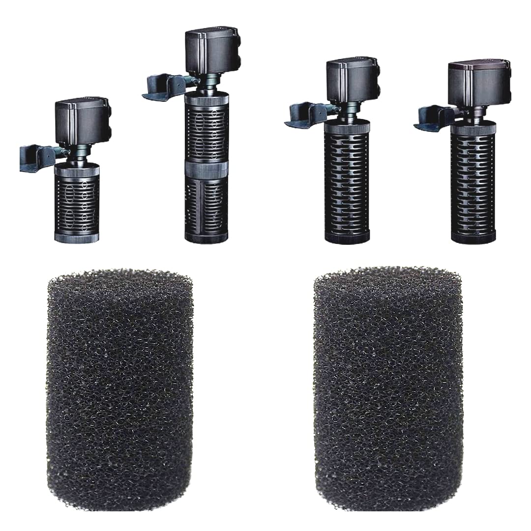 VAYINATO® (Pack of 2) Aquarium Refill Spare Round Shape Sponge (Size - 8.5 cm Height, 5 cm Breath) for Fish Tank Internal Filters Aquarium Accessories by Pezlifeworld (B0B3MT7WRT) Amazon Price History, Amazon Price Tracker
