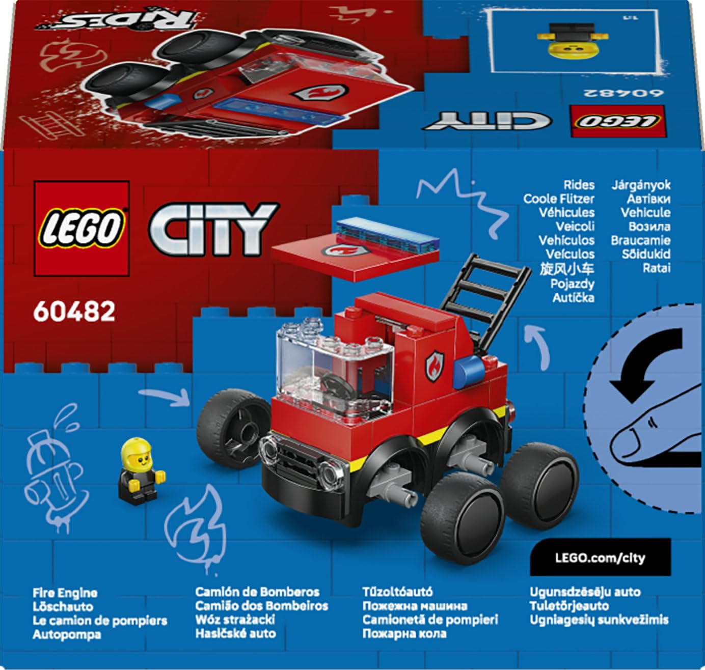 LEGO City Araçlar - İtfaiye Kamyonu 60482