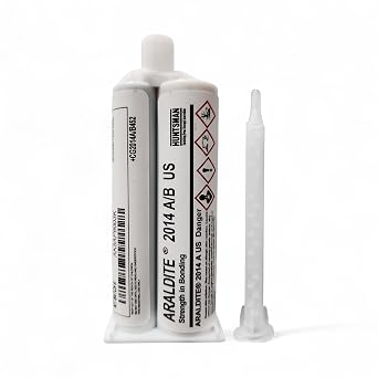 Maven Adhesive Kits Araldite 2014 High-Temperature Structural Adhesive, 2-Component Epoxy Adhesive for Industrial Applications Cartridge Only, 50ML