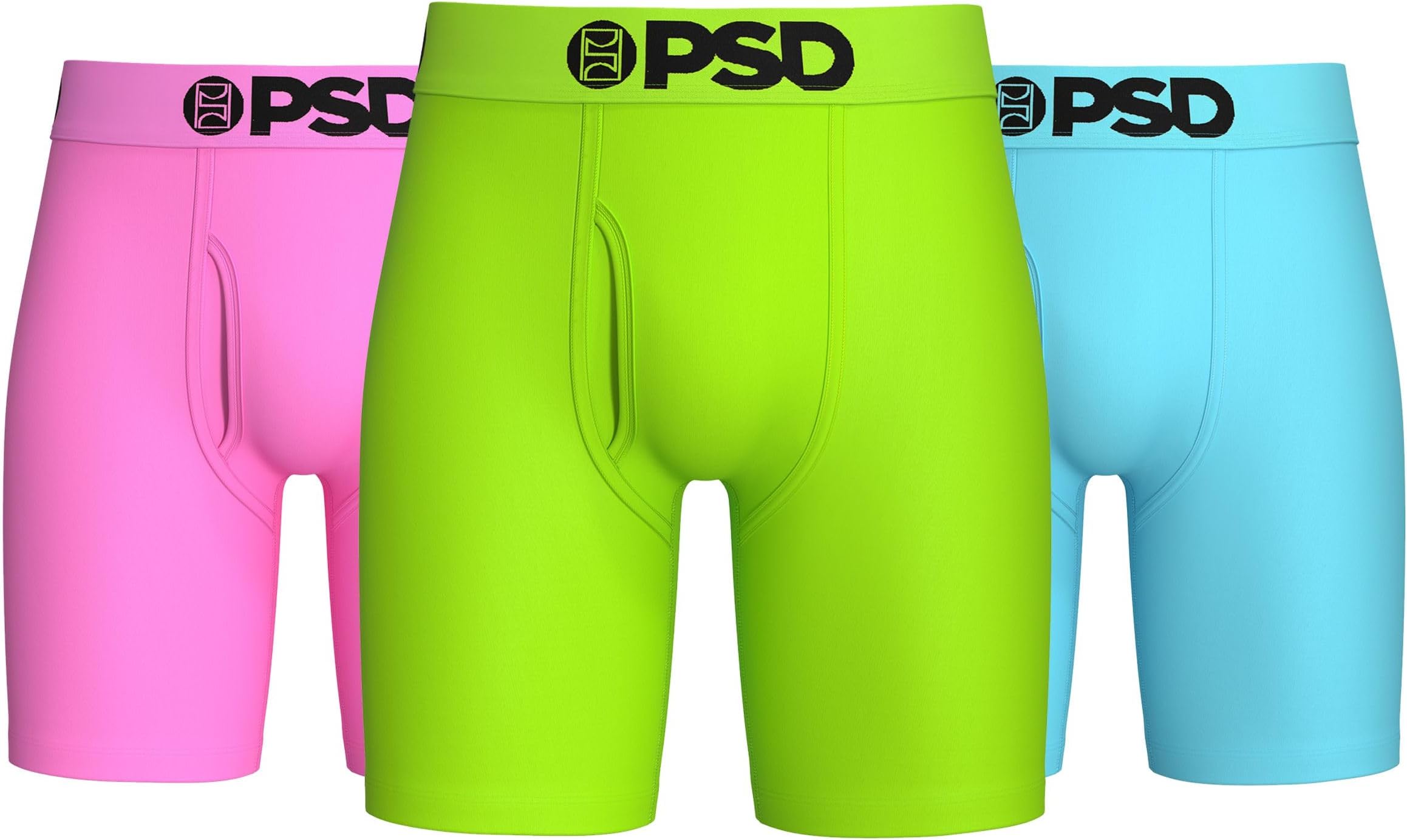 PSD Men's Summer Modal Boxer Brief 3-Pack, Multi, S