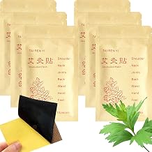 60pcs Moxibustion Patches   Moxa Heat Pack Plaster, Soothe Sore Muscle, Self-Heating Patch for Shoulder, Neck, Back, Knee, Waist, Hand, Great for Elderly & Workers, 7x10cm, Pack of 6