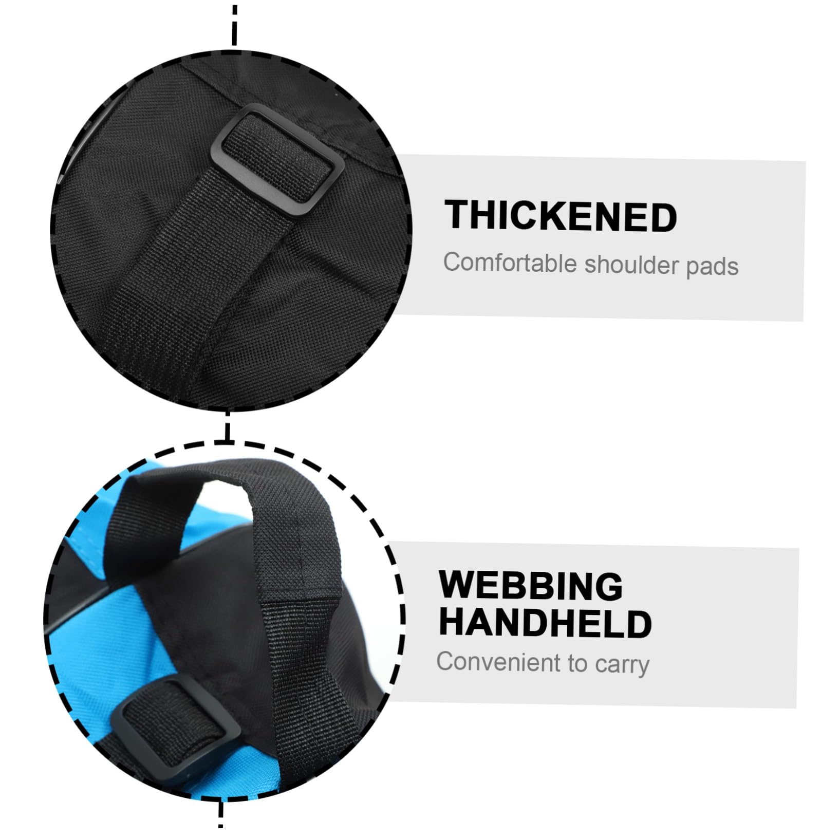 SOIMISS Borsa Porta Pattini a Rotelle 2 Pezzi in Materiale Traspirante, Borsa Portascarpe da Pattinaggio Tracolla, Custodia Antiusura per Trasporto e Conservazione Sport Outdoor