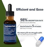 Vista 5 de Gotas de extracto de raíz de kava kava para apoyo calmante y relajación, suplemento de tintura de mezcla de hierbas naturales para un mejor apoyo al