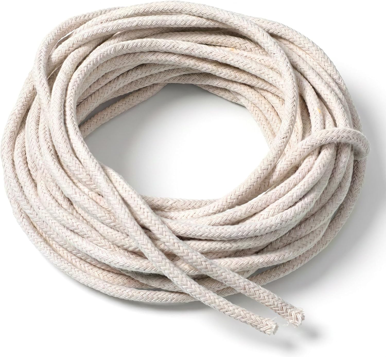 49.2Ft Cotton Oil Lamp Wicks, 1/8 in Candle Wicks for Candle Making