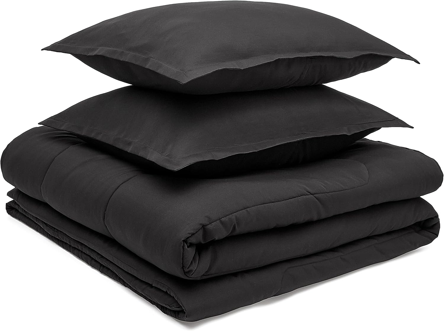 Gеt Pорulаr оƒƒеr Amazon Basics Comforter Set, Full / Queen, Black, Microfiber, Ultra-Soft