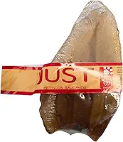 JUST Orelha Bovina para Cachorro Petisco Natural Desidratado para Roer Anti Estresse
