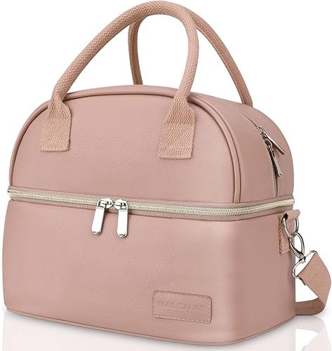Miniatura 15 de BALORAY Bolsa de almuerzo para mujeres y hombres, lonchera aislada para adultos, bolsa de almuerzo reutilizable para el trabajo, picnic o viajes