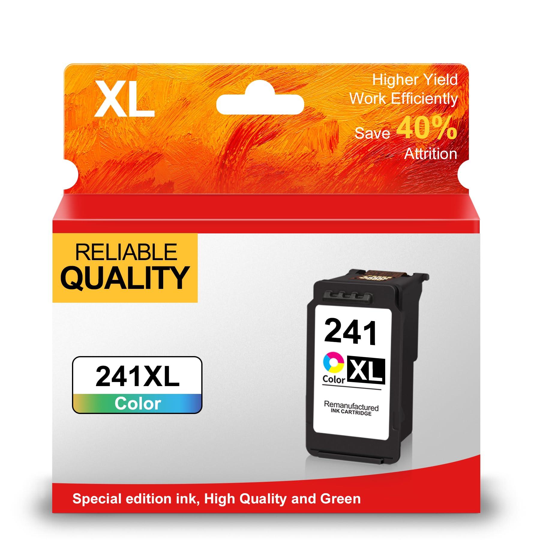 INSMAX CL-241XL Color Ink Cartridge Replacement