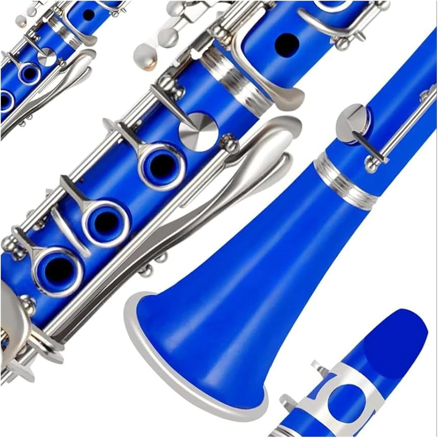 clarinet for Beginner Bb Clarinet 17 Keys of Beginner(Blue)