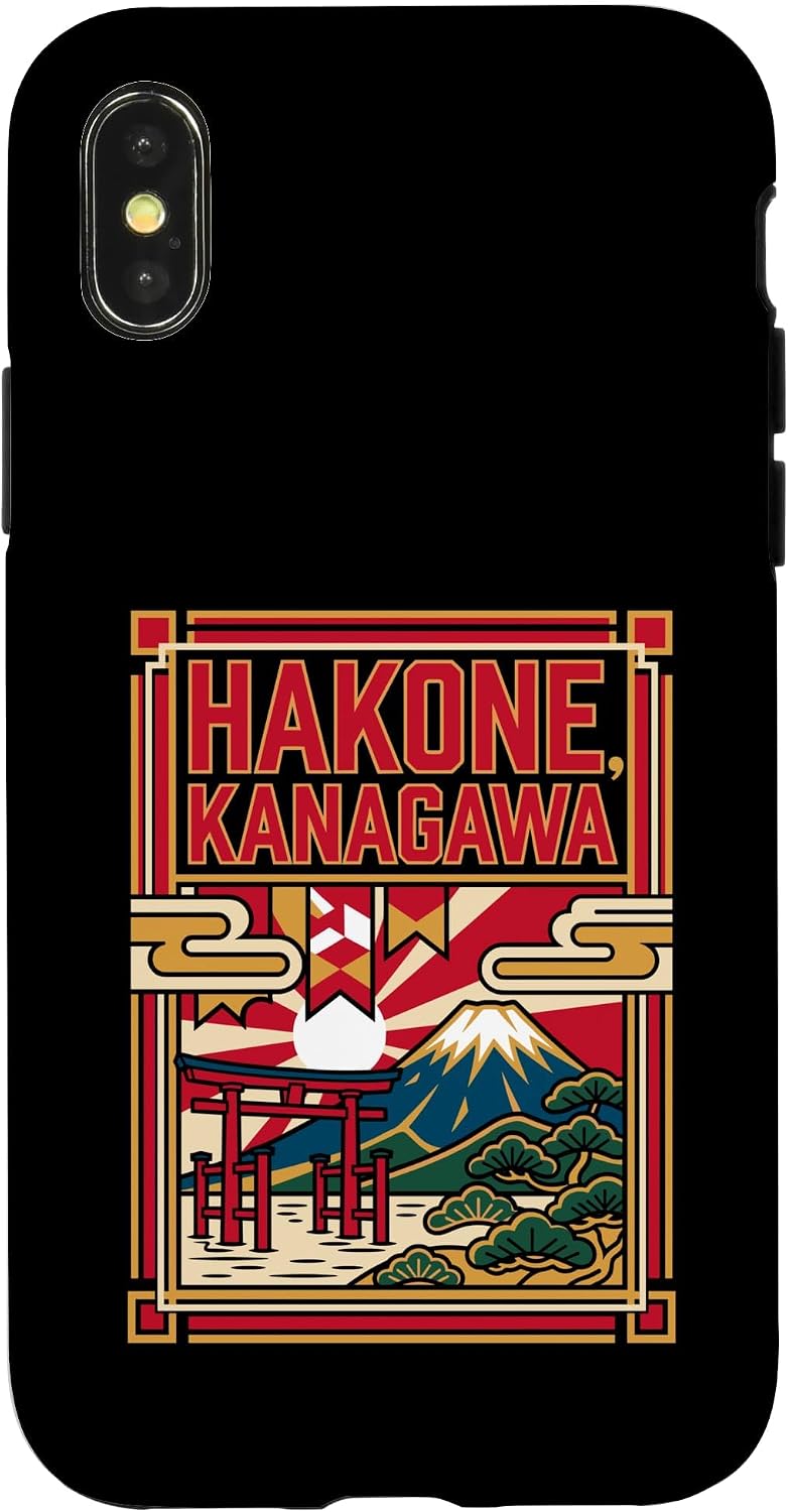 Hakone Kanagawa Mount Fuji Vintage Travel Art Case for iPhone 17 image 5