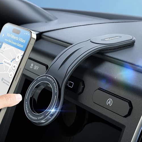eSamcore for MagSafe Car Mount Detachable, Bendable Aluminum Arm Magnetic