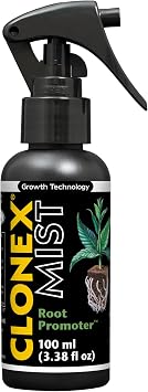 Clonex Mist Root Promoter Ready-to-Use Foliar Spray for Cuttings & Stock Plants, Supports Root Development in Plants - 100ml
