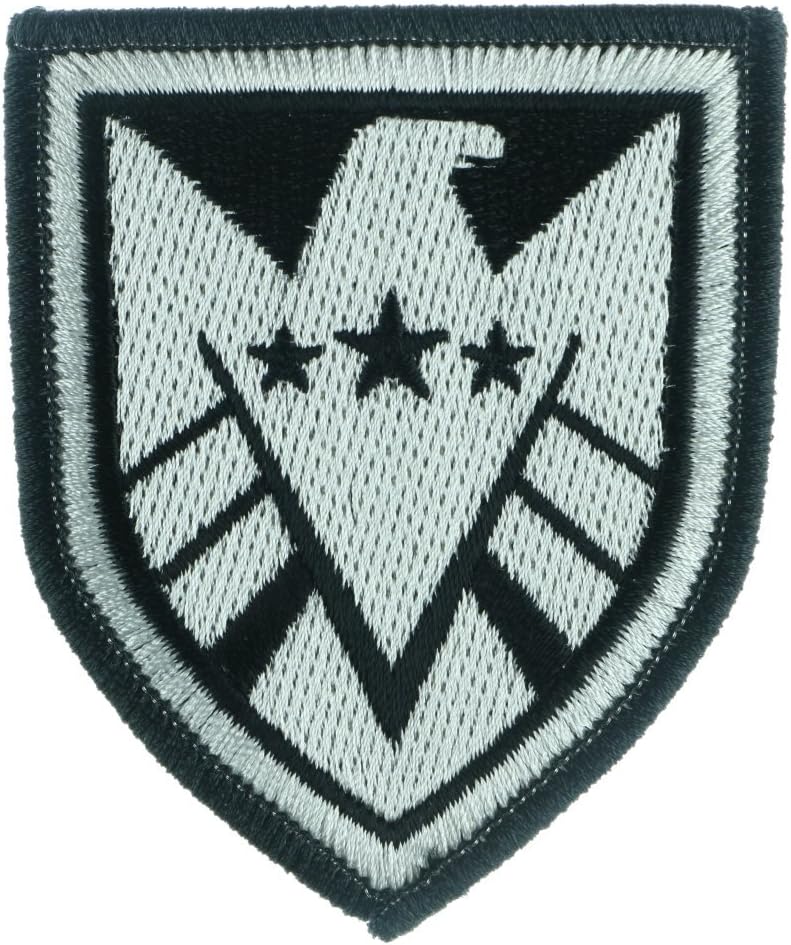 Iron Sew On Applique Patch : Avengers (Black/White)