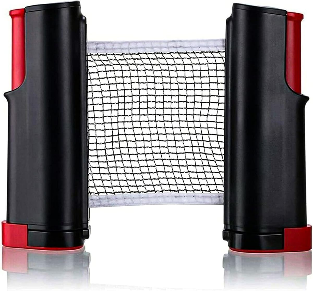 Redes de tenis de mesa, red de tenis de mesa extensible, red de repuesto portátil de ping pong, accesorios de mesa de juego de paleta de red de ping pong, para todo tipo de mesas para la familia