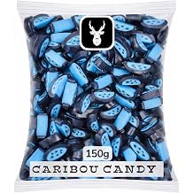 Blue Raspberry Fruit Slices 150g | Peelable Liquorice Sweets | Fruity Peels Layered Liquorice & Fondant Centre | Pick n Mix Sweets Sweet Shop Treat