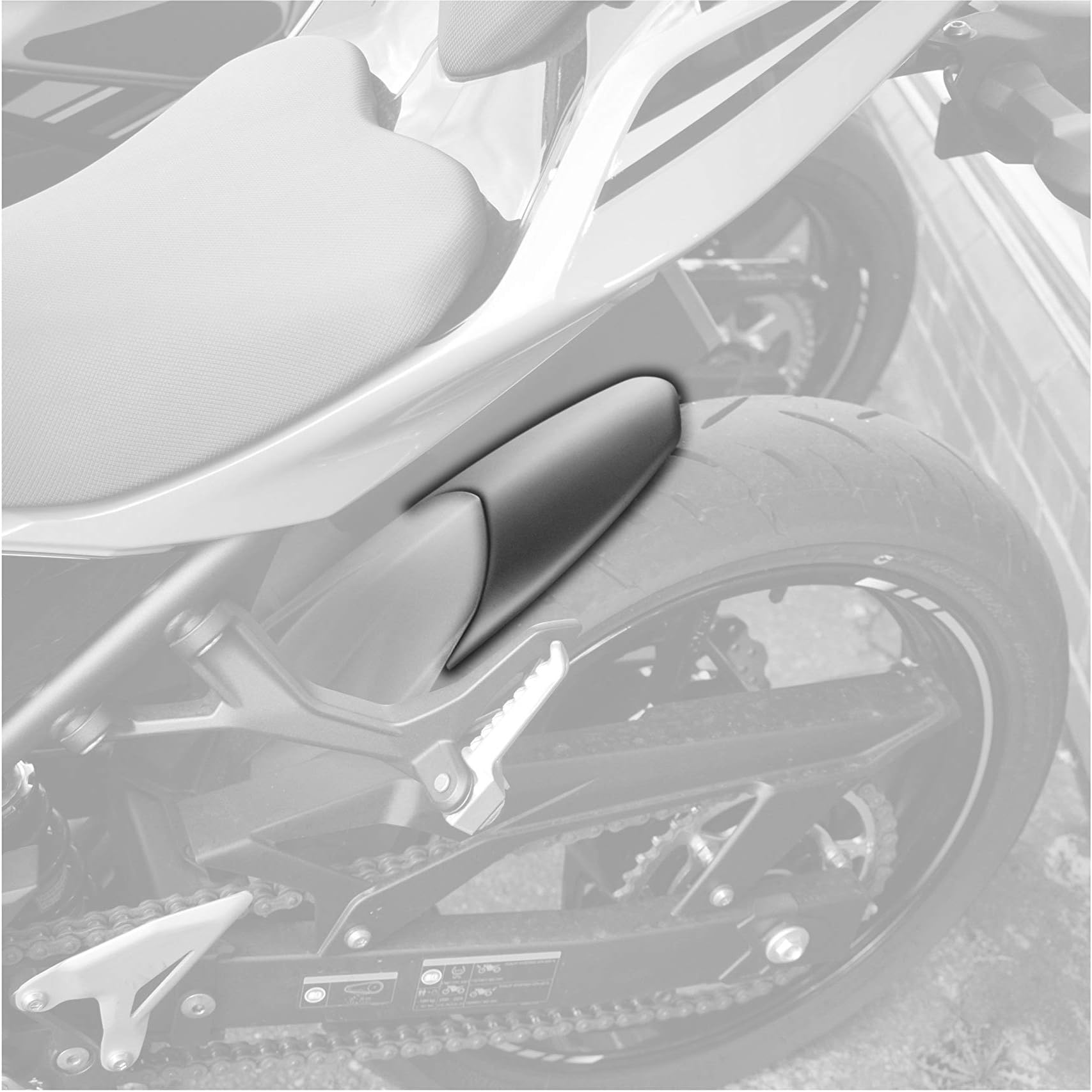 PuigRear Fender Extension 1811J for Kawasaki Ninja 400 18'-19'