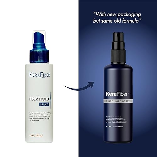 Miniatura 6 de KeraFiber Spray de fijación de fibra para fibras de construcción del cabello, fortalece la unión entre las fibras capilares y el cabello existente,