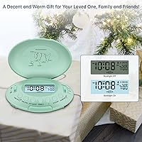 Vista 5 de DreamSky Vibrating Alarm Clock for Heavy Sleepers - Auto Set Bed Shaker Alarm Clock Under Pillow for Hearing Impaired, Bedroom, Travel, Rechargeable