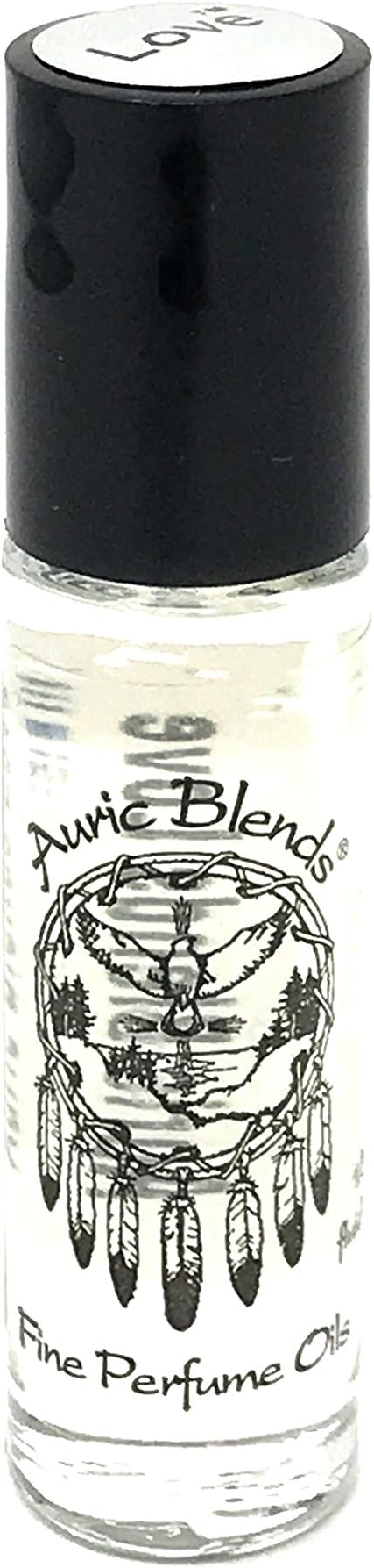 Auric Blends Love Roll-On Perfume Oil, 0.33 mL All-Natural Fragrance Blend