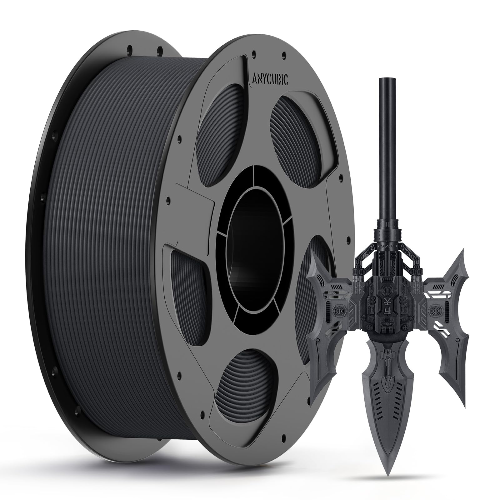 ANYCUBIC PLA Filament - Texture Grey 1KG -27 ANYCUBIC PLA Filament - Texture Grey 1KG -27