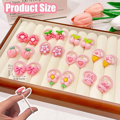 Miniatura 2 de 20 lazos para el pelo de perros pequeños con bandas de goma, bonitos lazos para cachorros, lazo para el aseo de los cachorros, accesorios para el