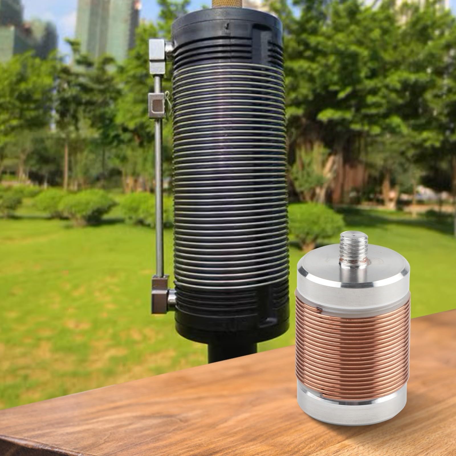 Bobine d'induction pour antenne SW Pac12 Jpc7 à ondes courtes M10 40 m 150 W Puissance de remplacement Convient pour une utilisation Pac12