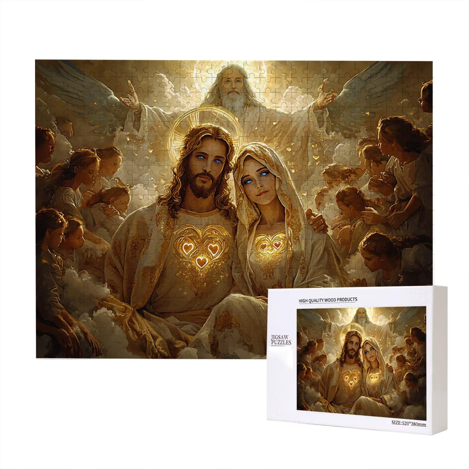 Jigsaw Puzzle, 5000 Pezzi Puzzle Classici, Coppia Puzzle Rilassamento Intelligence, Mpossibile Difficile Puzzle Impegnativo per Adulti Puzzle Gioco Familiare, Regalo per Amore Amico fr0-701