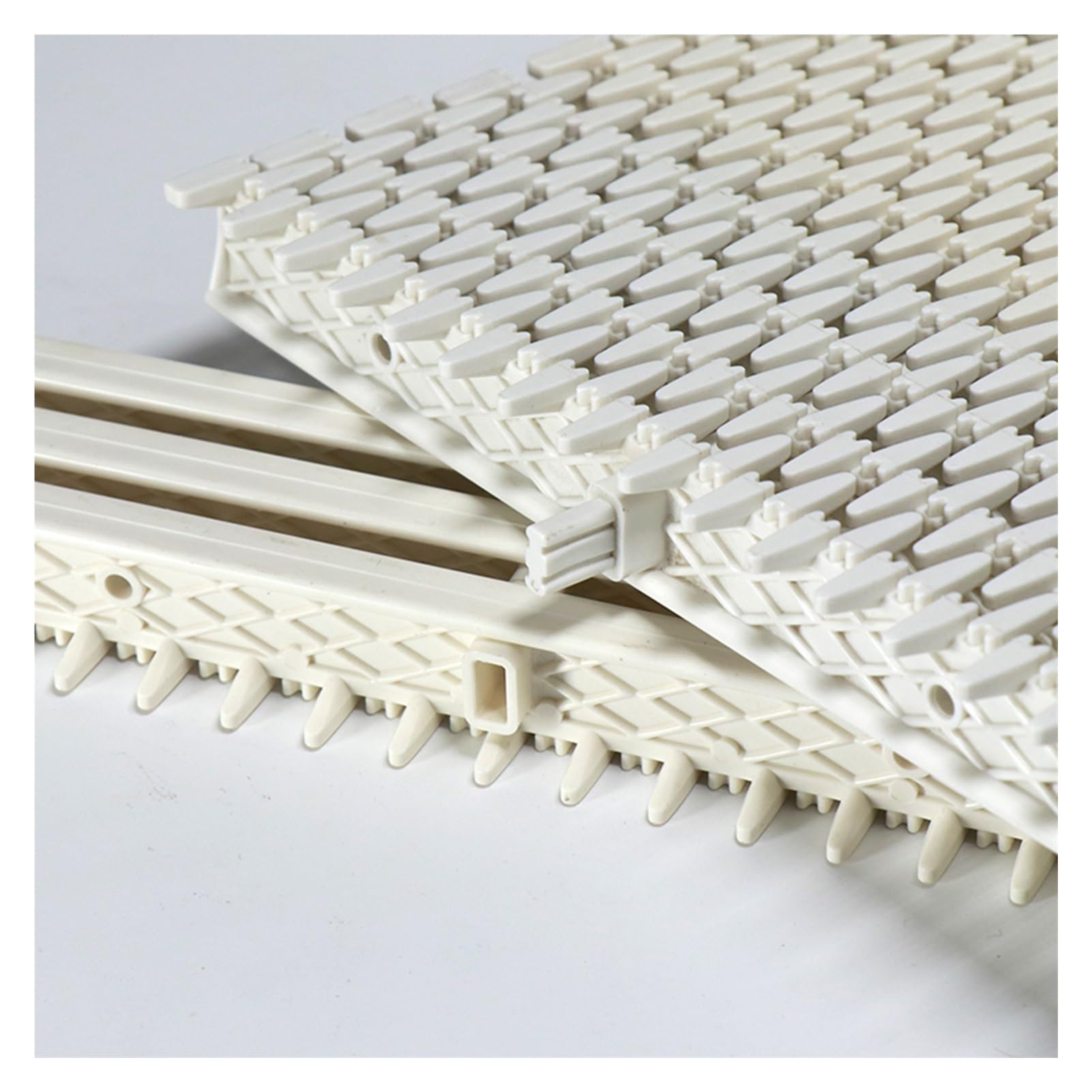Grille de drainage de piscine et de douche 25x100cm pour patio et allée