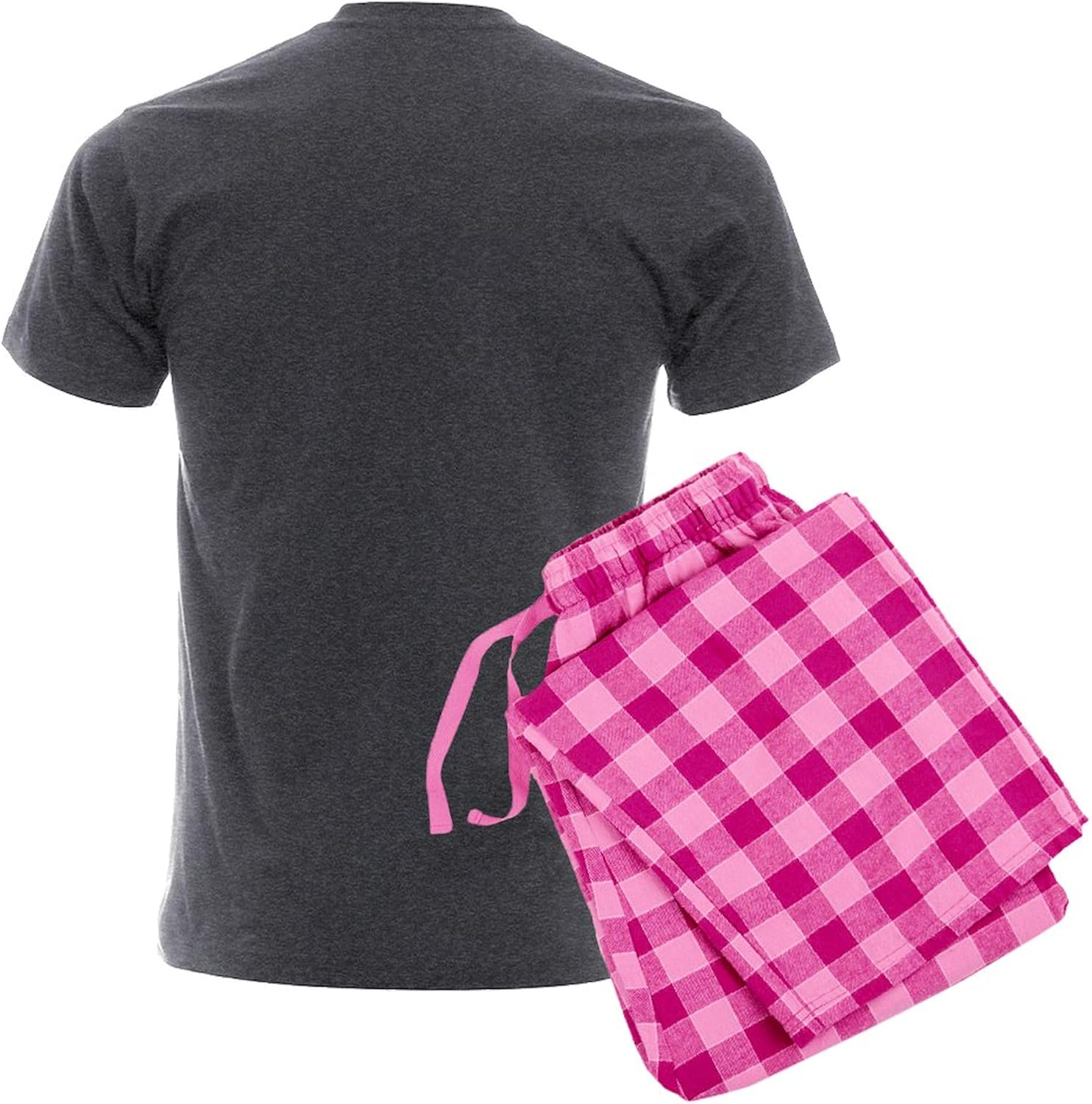 CafePress Basketball Card Collector Collecting Men's Charcoal Novelty Pajamas