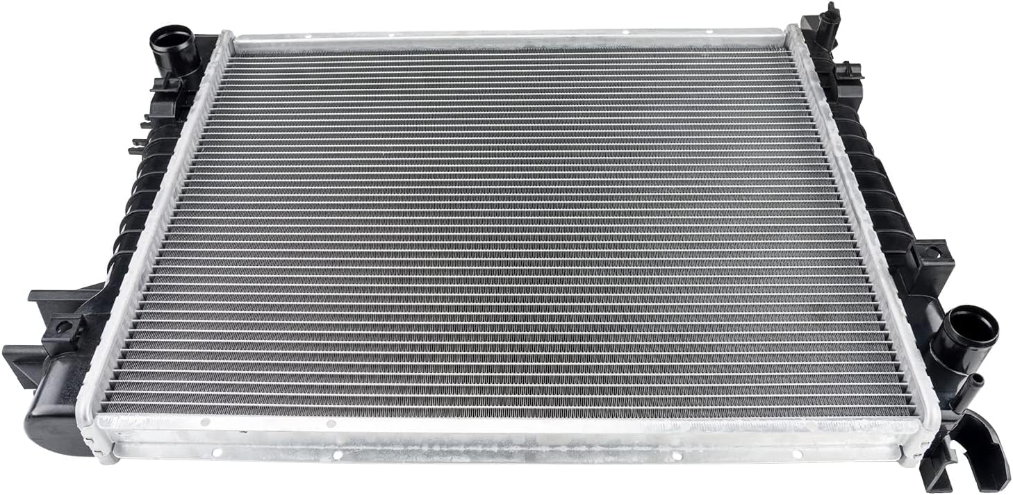 KAX CU2479 Radiator Compatible with 2002-2004 Ram1500 3.7; 4.7L, 2003 Ram2500 5.7L, 2003 Ram3500 5.7L, Automotive Replacement Engine Radiators