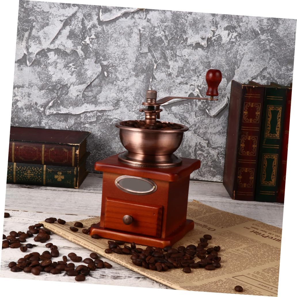 Manual Coffee Grinder Adjustable Settings Handheld Bean Grinding Machine for Espresso Drip Coffee and Travel Sturdy Stainless Steel