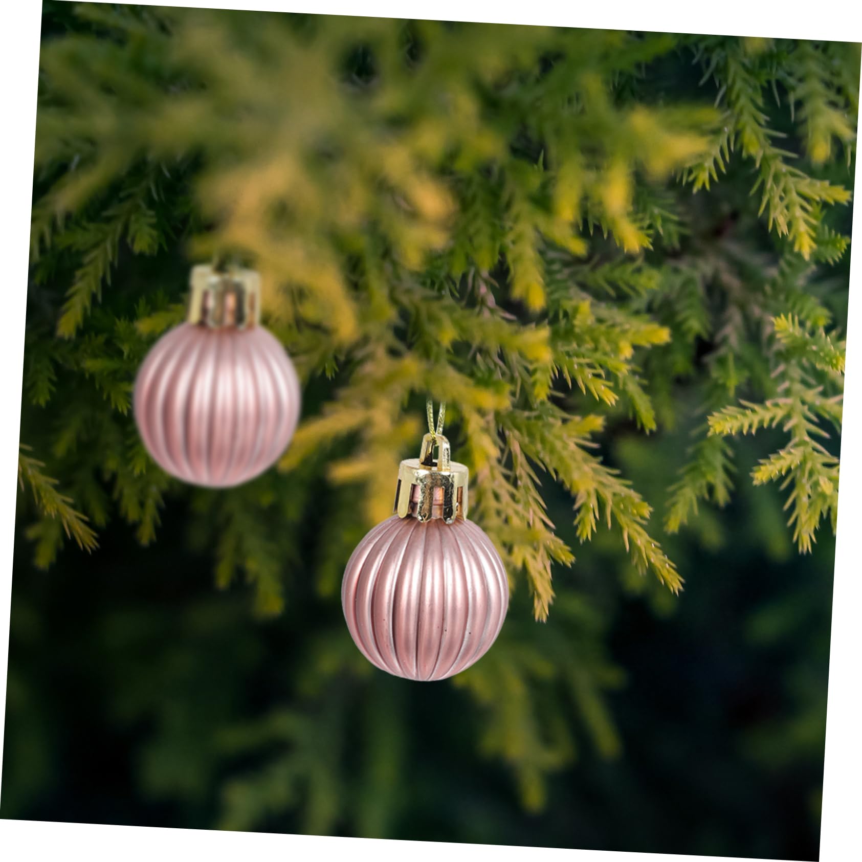 Amosfun 144 Pz Di Natale Palla Da Appendere Di Natale Artigianato Da Appendere Alla Festa Di Decorazione Dell'albero Di Ornamento Palla Di Palline Di Pvc