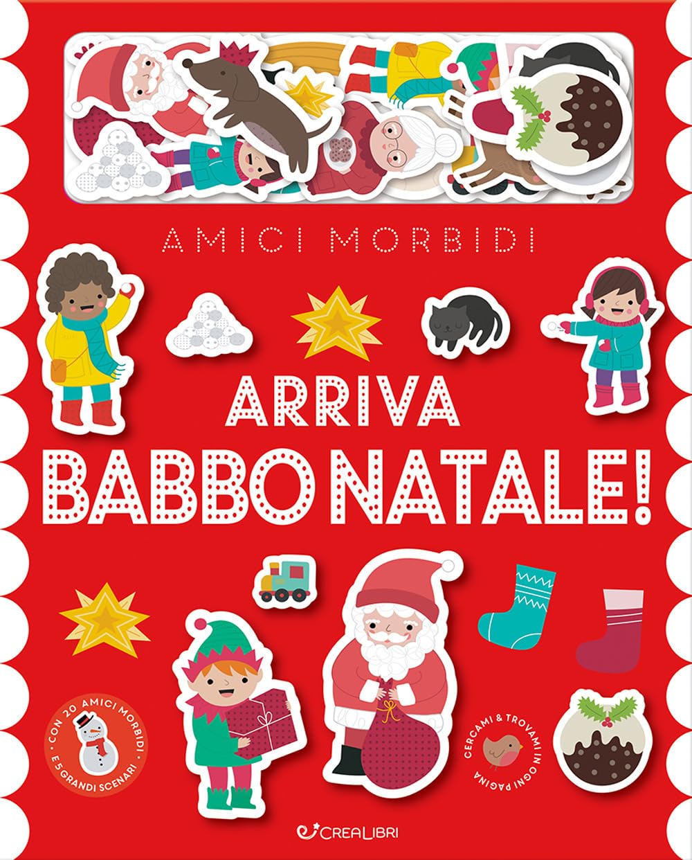 Arriva Babbo Natale! Amici Morbidi. Ediz. A Colori. Con 20 Sagome In Feltro. Con 5 Scenari - 4