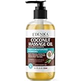 Tropical Coconut Massage Oil for Massage Therapy, Soothing Romantic Massage Oil for Relaxing, Skin Moisturizing & Hydrating, 8 fl oz