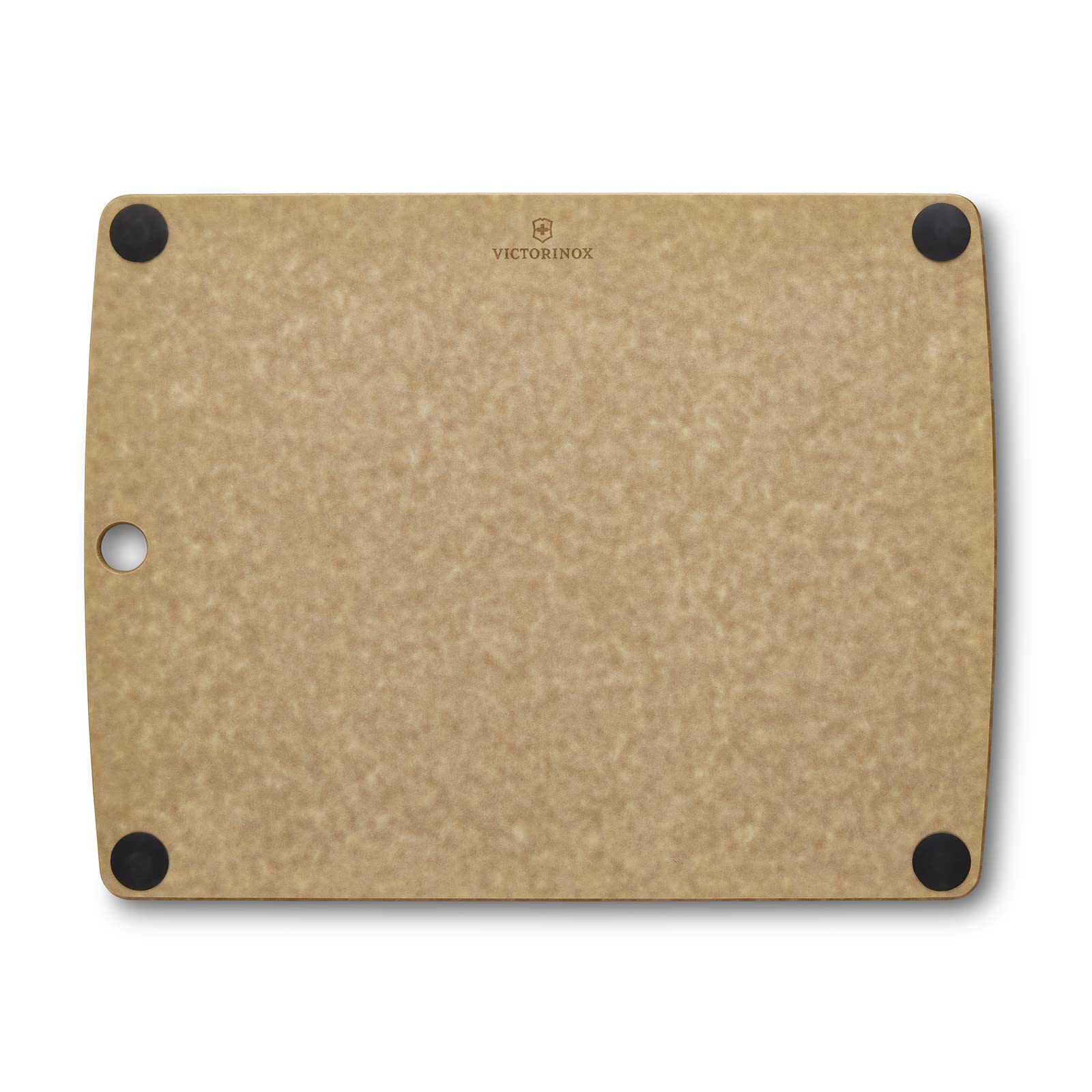 Victorinox Planche à Découper, All-in-One, Cutting Board M 36.8 x, 28.5 x, 0.6, Rainure à Jus, Ménage les lames, Antidérapante, Lavable au lave-vaisselle, Brun