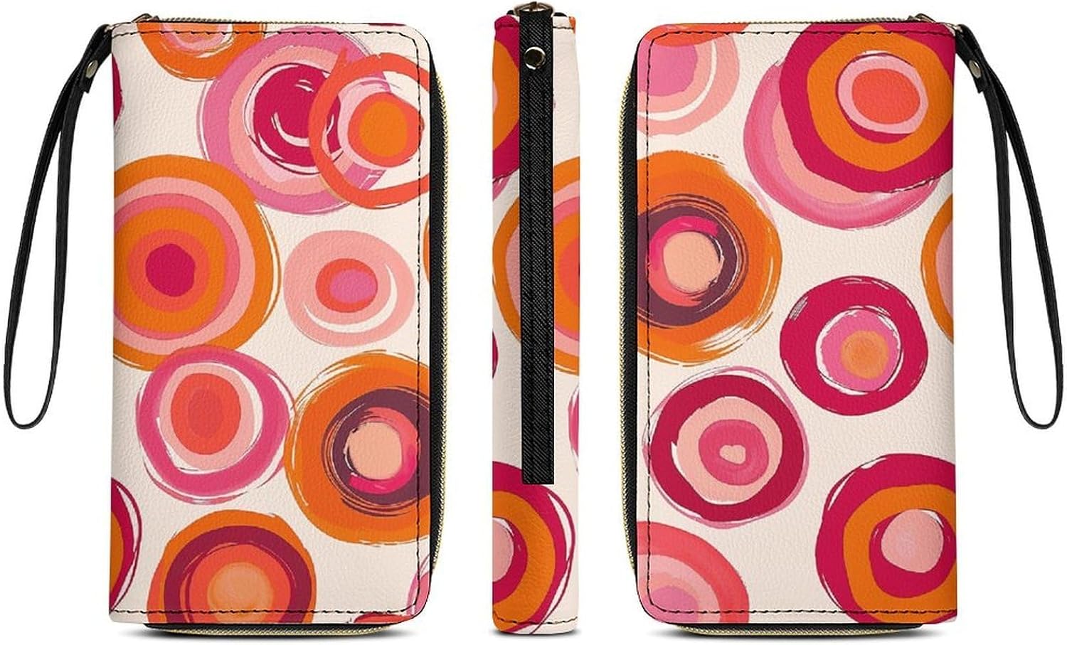 Circles Wristlet Clutch Wallet with 4 Card Slots image 5
