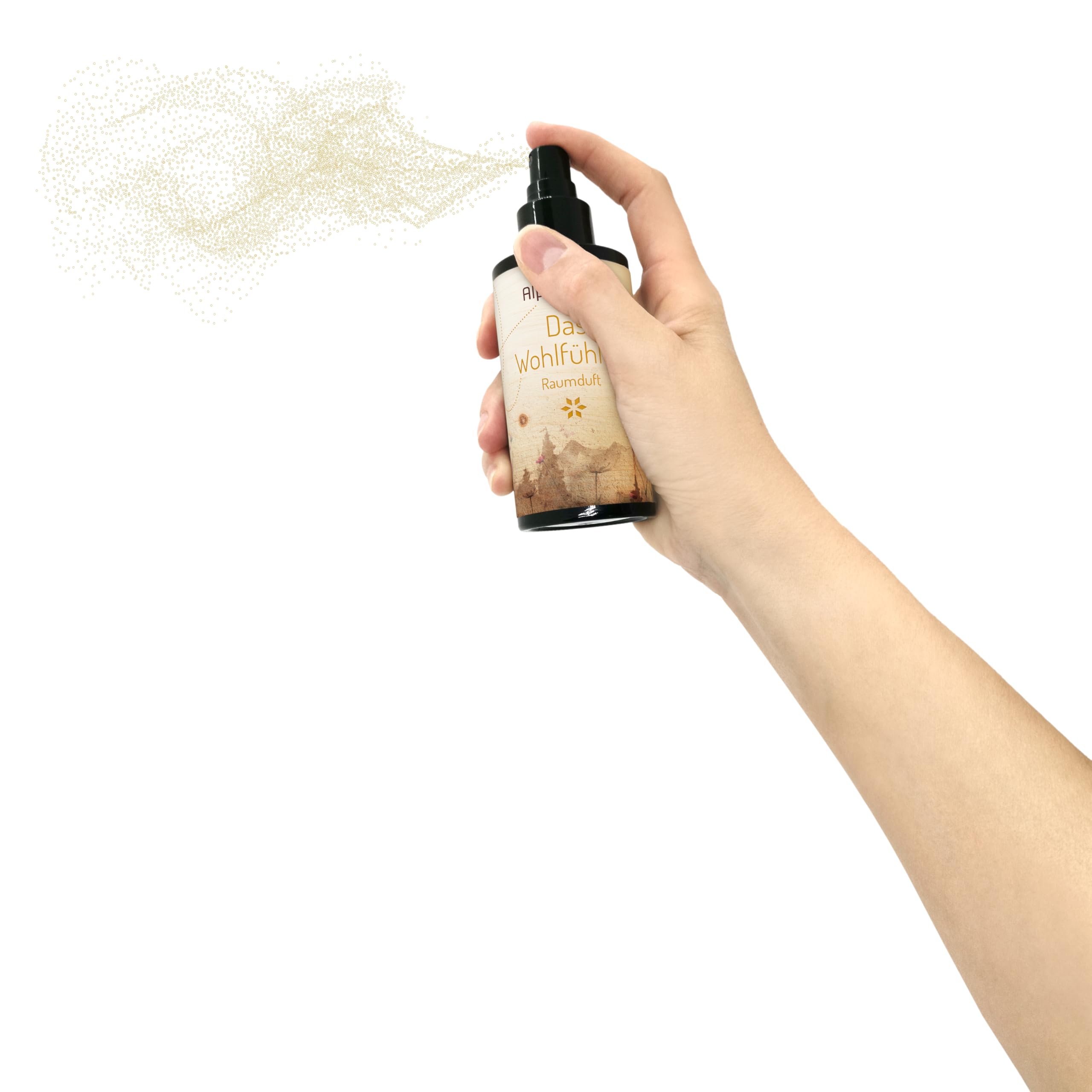 Raumduft Diffuserl Wohlfühlerl 100 ml I Natürliche Raumbeduftung I Raumduft Nachfüllung ätherisch I Diffuser Holz Design I Duftöl 100% naturrein I Ideal für jeden Raum