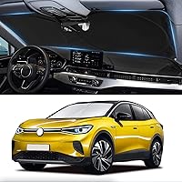 Vista 150 de Parasol, protector plegable para ventana delantera, plegable, visera para parabrisas 240T, cobertura completa para mantener el automóvil fresco