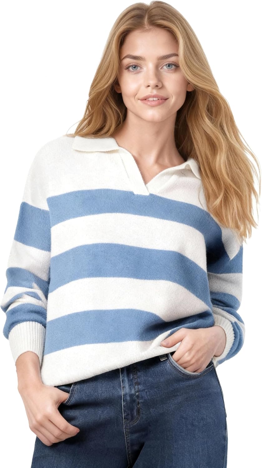 Women's Casual Long Sleeve Sweater 2025 Fall Outfits Trendy