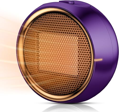 Mini calentadores eléctricos portátiles de cerámica PTC para uso en interiores, calefacción eficiente 2S, protección contra sobrecalentamiento,