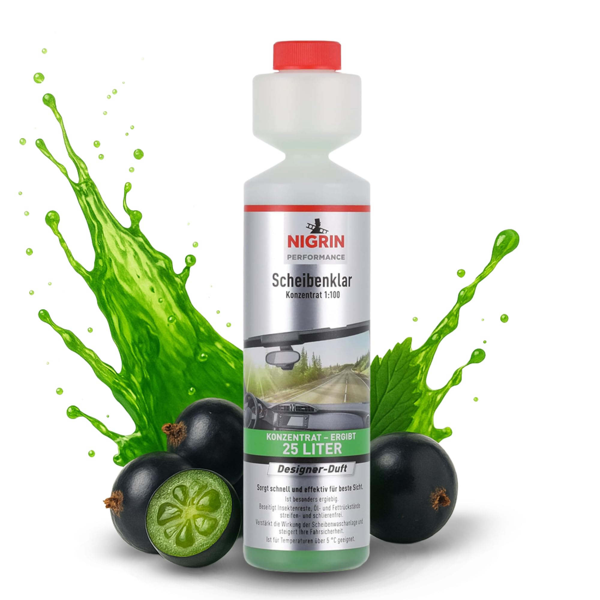 Nigrin Nettoyant Concentré pour Pare-Brise - 250 ML