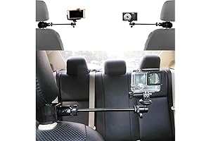Pmsanzay GoPro 3-in-1 Adjustable Headrest Mount Kit